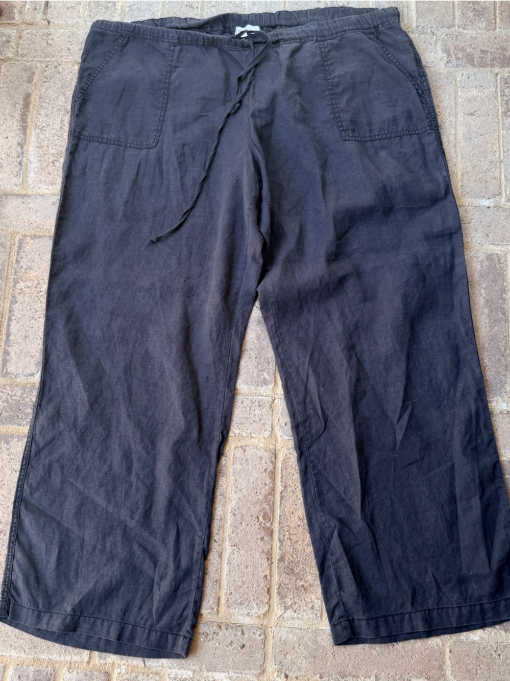 Allen Allen Women’s Black Chinos